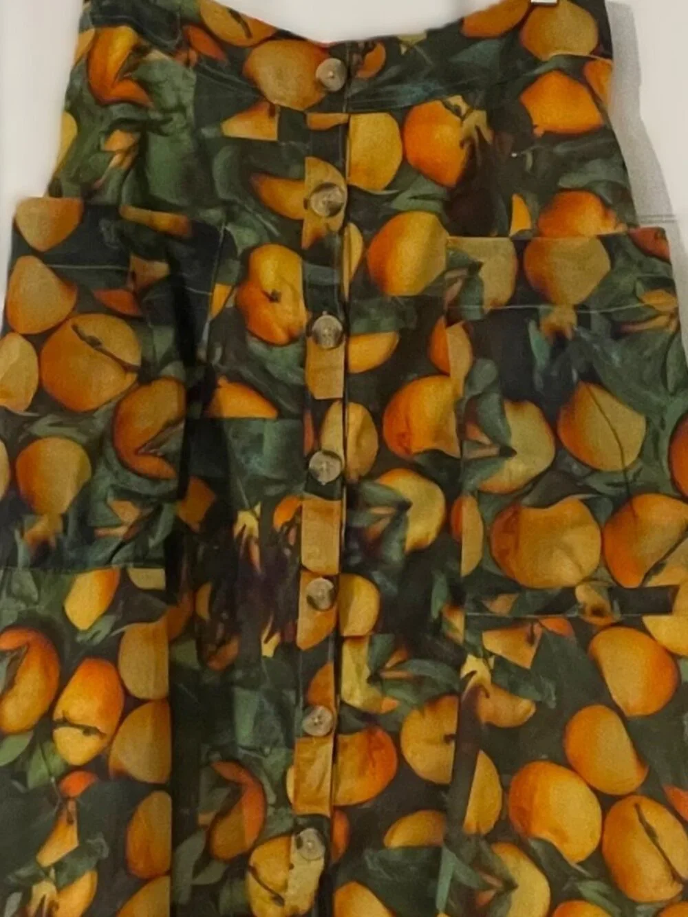 Anthropologie Maeve Summer Orchard Skirt